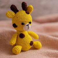 Giraffe Rattle and Toy Set (10)